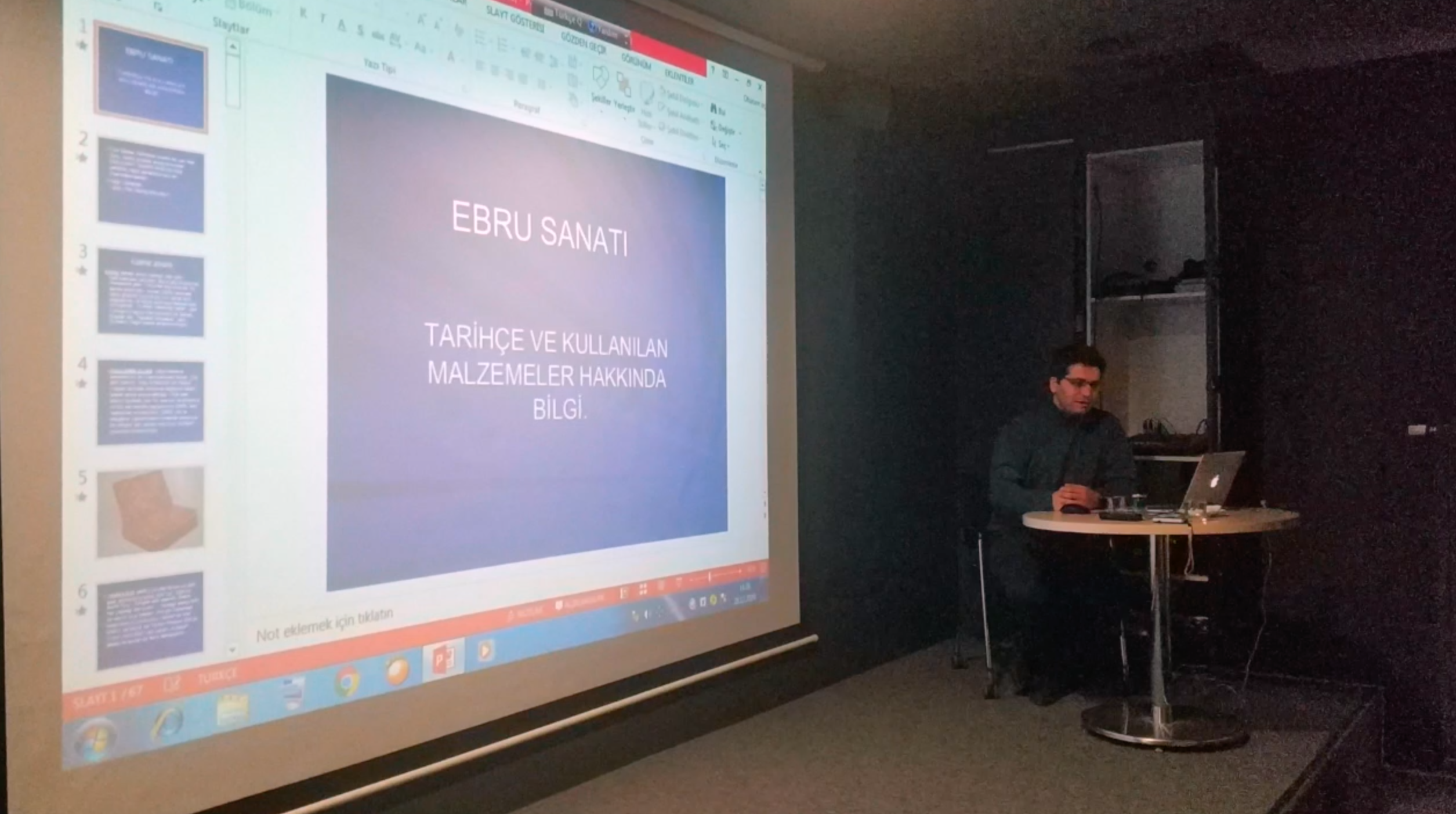 Timuçin Tanarslan Hocamız ile Sanat Teknolojisi Seminer Dersimiz_28.12.2019