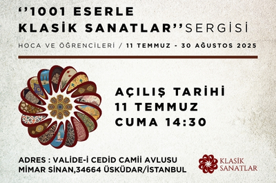 1001 Eserle Klasik Sanatlar Sergi Katılımcıları