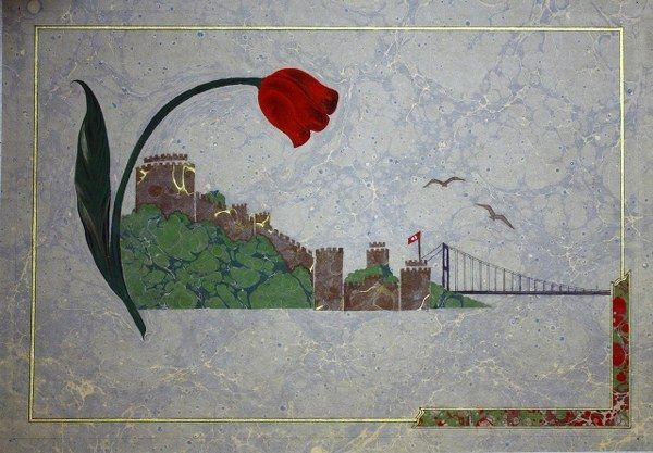 TUBA RUHENGİZ AZAKLI İLE EBRU SANATI ÜZERİNE SÖYLEŞİ..