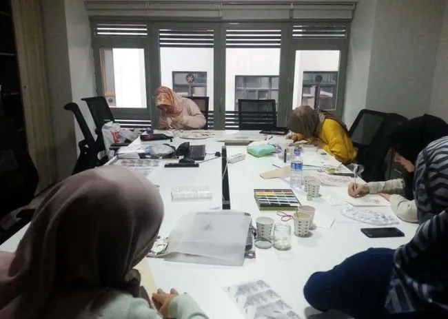 BİLİMSEL BİTKİ RESSAMLIĞI EĞİTİM FOTOĞRAFLARI
