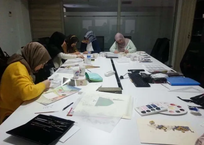 BİLİMSEL BİTKİ RESSAMLIĞI EĞİTİM FOTOĞRAFLARI