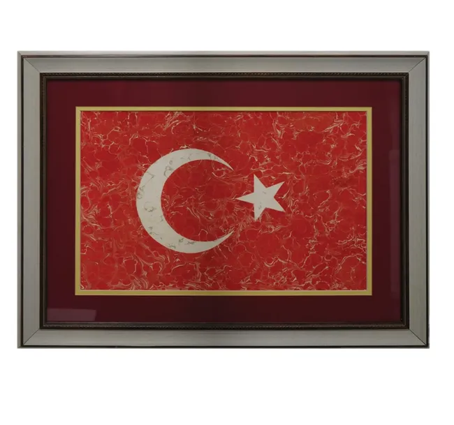 Bayrak Ebru Levha (0224)